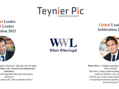 Who’s Who Legal Arbitration 2021 Rankings
